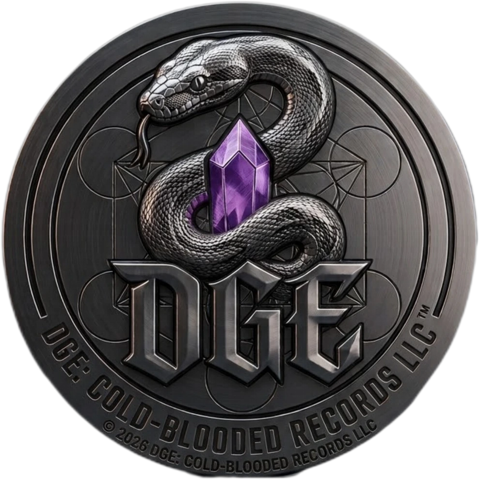 DGE: Cold-Blooded Records LLC™ logo